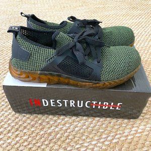 Indestructible Ryder Dark Green Tennis Shoes